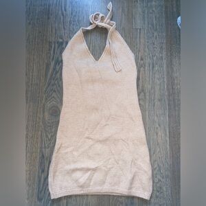 Princess Polly Knit Halter Mini Dress